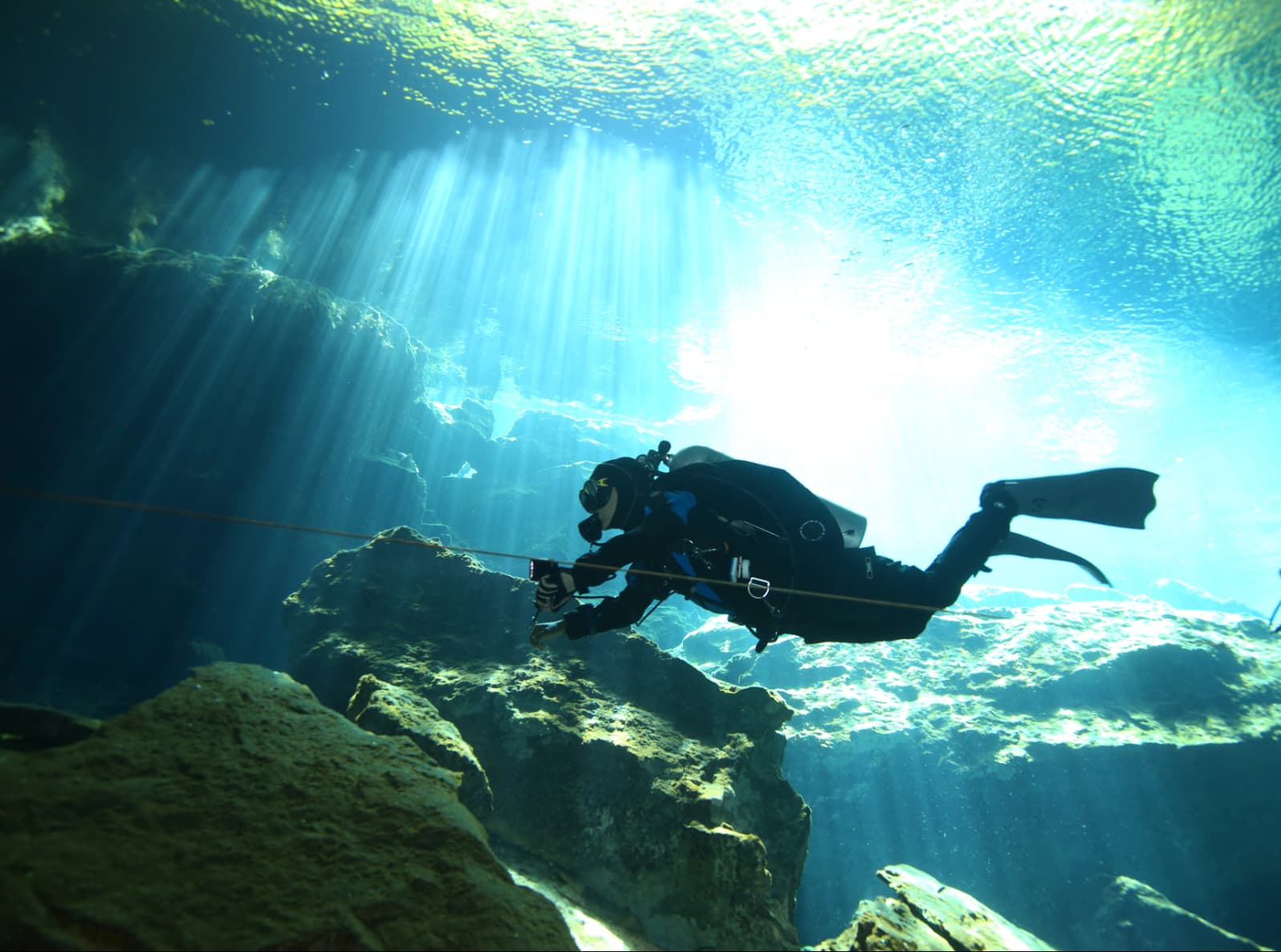 Buceo en caverna
